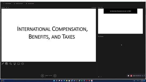 Thumbnail for IHRM Module 6 Part 1: Compensation