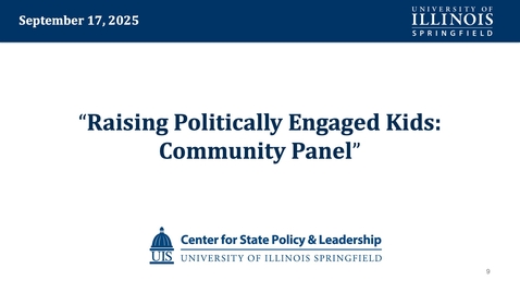 Thumbnail for Raising Politically Engaged Kids: Community Panel (September 16, 2025)