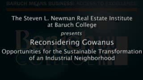 Thumbnail for Reconsidering Gowanus: Opportunities for the Sustainable Transformation of an Industrial Neighborhood