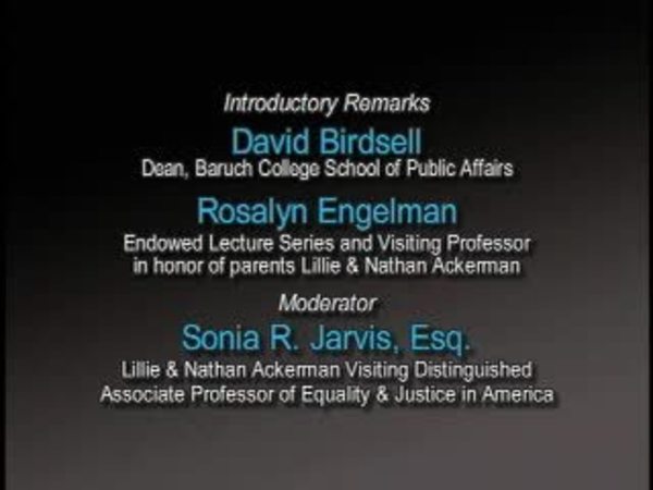 Religion and the Law: The Virtue of Tolerance episode artwork