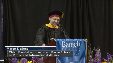 Thumbnail for Baruch College 56th commencement exercises (2022)