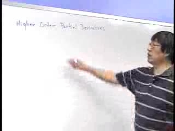 Chapter 4.2: Partial Derivatives - 12) Higher Order Example 1 episode artwork