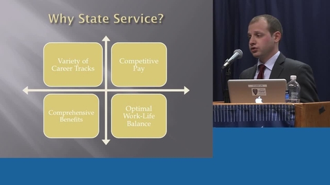 Thumbnail for NYS Civil Service Professional Career Opportunities Presentation