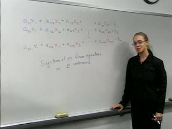 Chapter 2.3 Gauss-Jordan Row Reduction - 03) A General Augmented Matrix