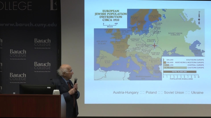 Holocaust Speaker Series: A talk with Dr. Roald Hoffmann