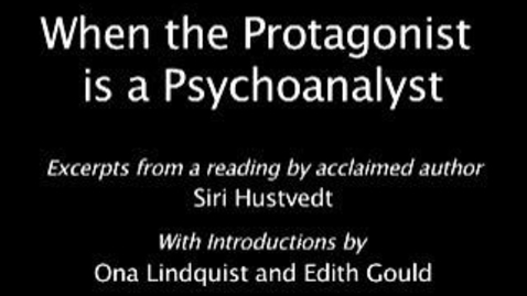 Thumbnail for Siri Hustvedt: When the Protagonist is a Psychoanalyist