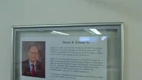 Thumbnail for Dedication of the Hank Schram Classroom