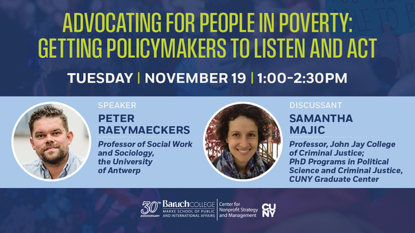 Advocating for People in Poverty : Getting Policymakers to Listen and Act episode artwork