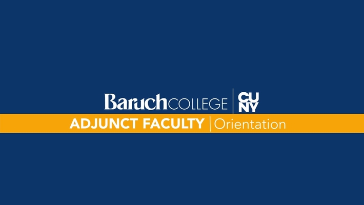 Adjunct Faculty Orientation - Counseling Center