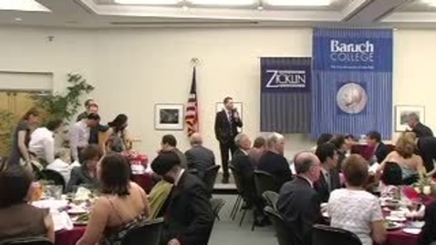 Thumbnail for Larry Simon at MBA Honors Graduation Reception 2007