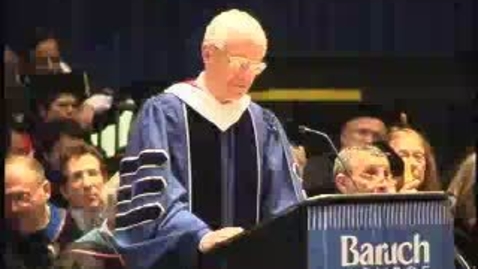 Thumbnail for Baruch College Commencement (2004): Presentation of Undergraduate Class Gift