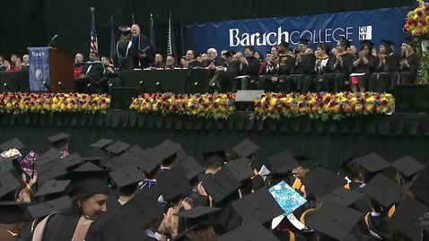 Thumbnail for Baruch College 52nd commencement exercises (2017). Part 3 of 3