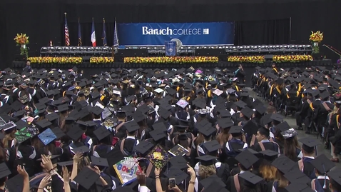Thumbnail for Baruch College 52nd commencement exercises (2017). Part 1 of 3