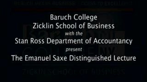 Thumbnail for Susan F. Haka: Accounting at a Tipping Point: The Ascent of the Finance Industry