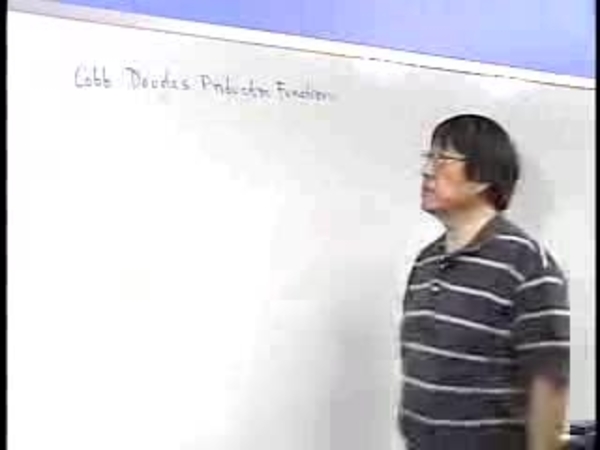 Chapter 4.2: Partial Derivatives - 07) Cobb Douglas Production Function episode artwork