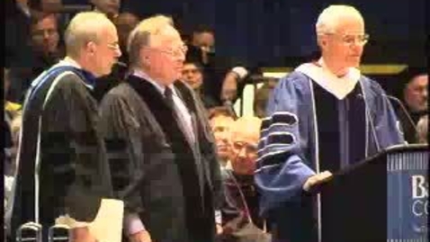 Thumbnail for Baruch College Commencement (2004): Honorary Degree Recipient Laurance Field