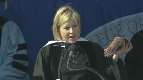 Thumbnail for Baruch College 48th commencement exercises (2013). Commencement address.