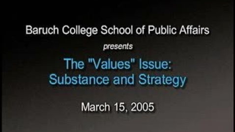 Thumbnail for Mario Cuomo on Politics and Values