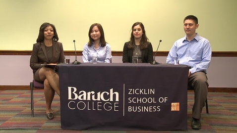 Thumbnail for Zicklin School of Business MBA Virtual Information Session