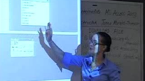 Thumbnail for Microsoft Access 2003 Intermediate: Forms, Part 2