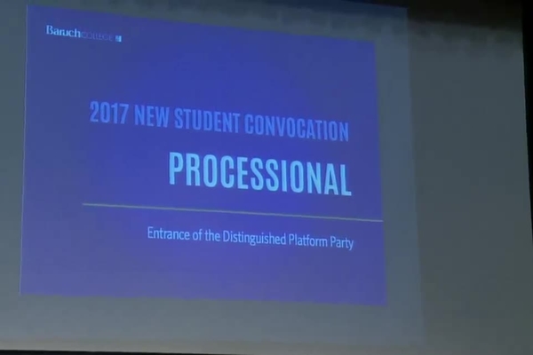 Baruch College Convocation (2017) episode artwork