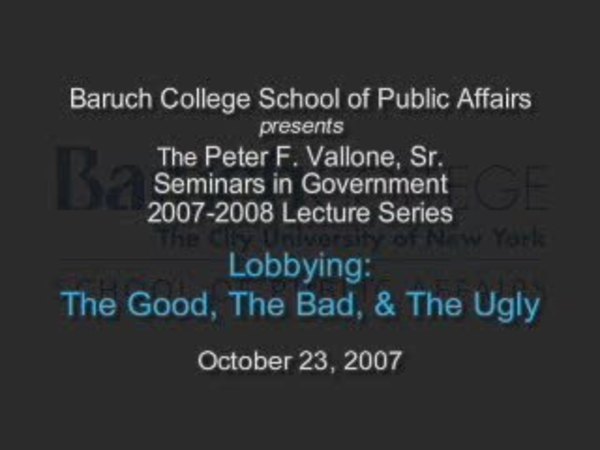 Lobbying: The Good, The Bad, & The Ugly episode artwork