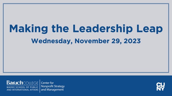 Making the Leadership Leap episode artwork