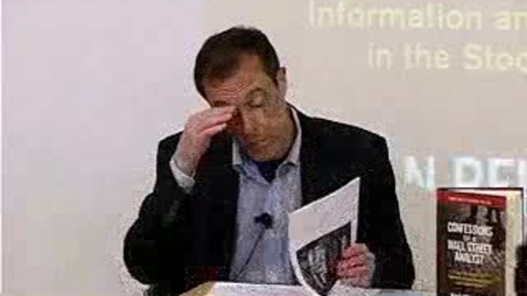Thumbnail for Cleaning Up Wall Street: Dan Reingold