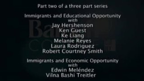 Thumbnail for Immigrants and Services in New York City (Part 2)