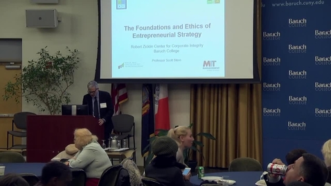 Thumbnail for The foundations and ethics of entrepreneurial strategy
