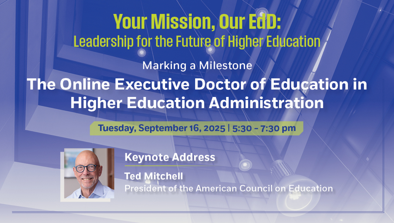 Your Mission, Our E&amp;D : Leadership for the Future of Higher Education