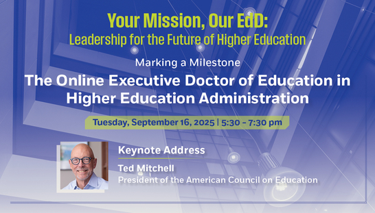 Your Mission, Our E&D : Leadership for the Future of Higher Education