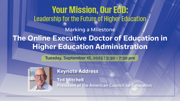 Your Mission, Our E&D : Leadership for the Future of Higher Education episode artwork