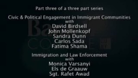 Thumbnail for Immigrants and Services in New York City (Part 3)