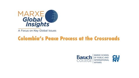 Thumbnail for Colombia's Peace Process at the Crossroads