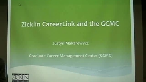 Thumbnail for Job-Search Tips for Entrepreneurship Graduate Students