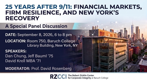 25 Years after 9/11 : Financial Markets, Firm Resilience, and New York's Recovery episode artwork