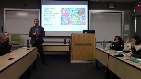 Thumbnail for Psychedelic medicine : reckoning with the next wave of research and practice (Psychology Department Colloquium)