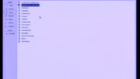 Thumbnail for Microsoft Access 2003 Intermediate: Reports