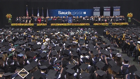 Thumbnail for Baruch College 52nd commencement exercises (2017). Part 2 of 3