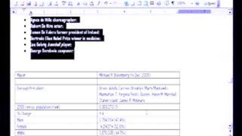 Thumbnail for Introduction to Microsoft Word 2003: Headers and Footers Printing