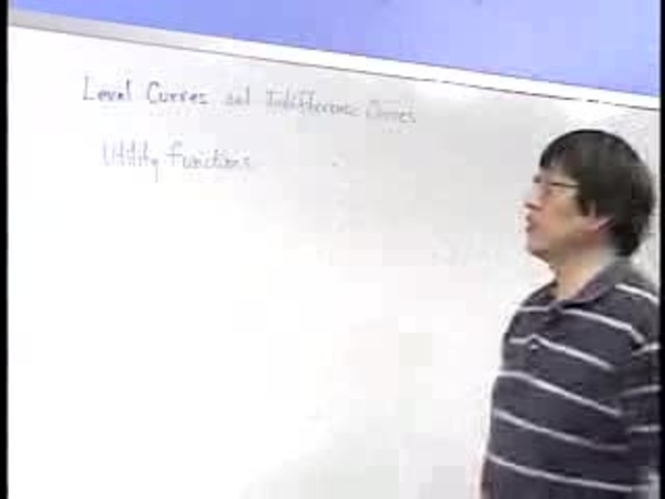 Chapter 4.2: Partial Derivatives - 10) Level Indifference Curve episode artwork