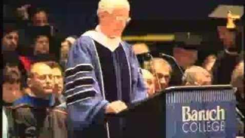 Thumbnail for Baruch College Commencement (2004): Abraham J. Briloff Prize