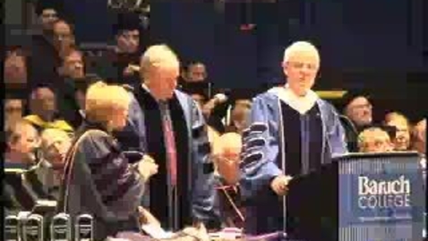 Thumbnail for Baruch College Commencement (2004): Honorary Degree Recipient Bill Donaldson