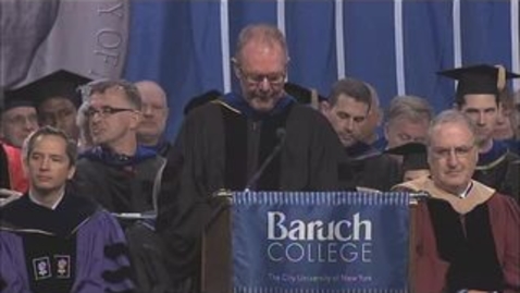 Thumbnail for Baruch College 47th Commencement Address by Christine Quinn, New York City Council Speaker