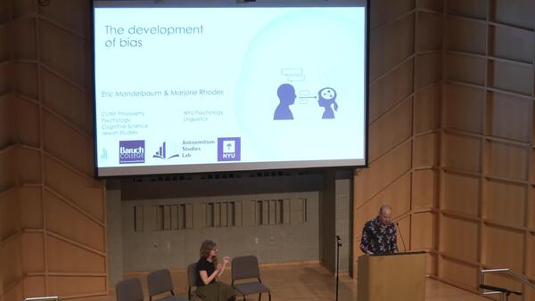 Antisemitism Studies Lab Research Presentations. Keynote: The Development of Bias episode artwork
