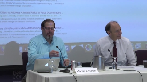 Thumbnail for Institutionalizing Climate Change into Decision-Making (Part 3 of 3)