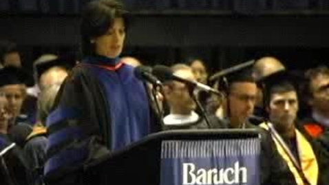 Thumbnail for Baruch College Commencement (2005): Matthew Goldstein