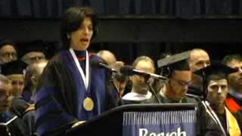 Thumbnail for Baruch College Commencement (2005): Derek Bronsky