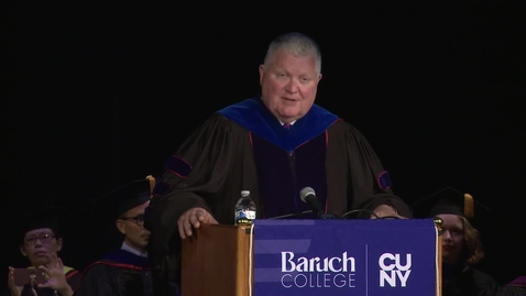 Thumbnail for Baruch College Convocation (2018)